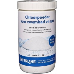 Chloorgranulaat / Chloorpoeder - Shock 55 - 1 KG - Copy