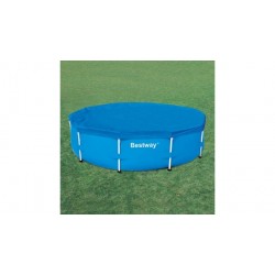 Bestway Afdekzeil voor Frame Zwembad 305cm Blauw