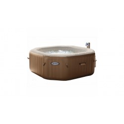 Intex 28414NL PureSpa Bubble Therapy Jacuzzi 4-Persoons Set 201/150x71cm