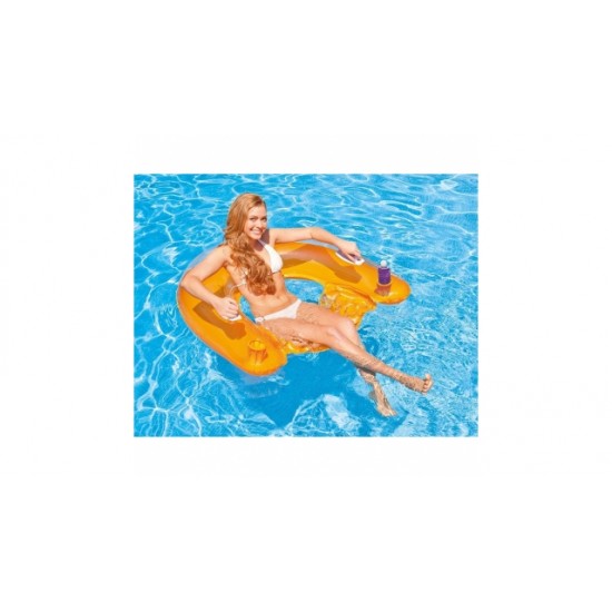 Intex Sit 'N Float Opblaasbare Drijfstoel Assorti